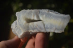 Natural Etched Blue Chalcedony Specimens  x 12 From Nsanje, Malawi - Toprock Gemstones and Minerals 