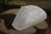 Natural Icey Etched Self Healed Quartz Crystals  x 3 From Madagascar - Toprock Gemstones and Minerals 