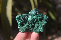 Natural Chatoyant Silky Malachite Specimens  x 12 From Kasompe, Congo - Toprock Gemstones and Minerals 