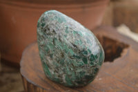 Polished Emerald In Matrix Standing Free Forms x 4 From Sandawana, Zimbabwe - TopRock
