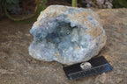 Natural Blue Celestite Geode Specimen  x 1 From Sakoany, Madagascar - Toprock Gemstones and Minerals 