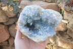 Natural Blue Celestite Geode Specimen  x 1 From Sakoany, Madagascar - Toprock Gemstones and Minerals 