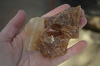 Natural Honey Aragonite Etched & Cobbed Pieces  x 35 From Namibia - Toprock Gemstones and Minerals 