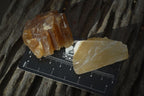 Natural Honey Aragonite Etched & Cobbed Pieces  x 35 From Namibia - Toprock Gemstones and Minerals 