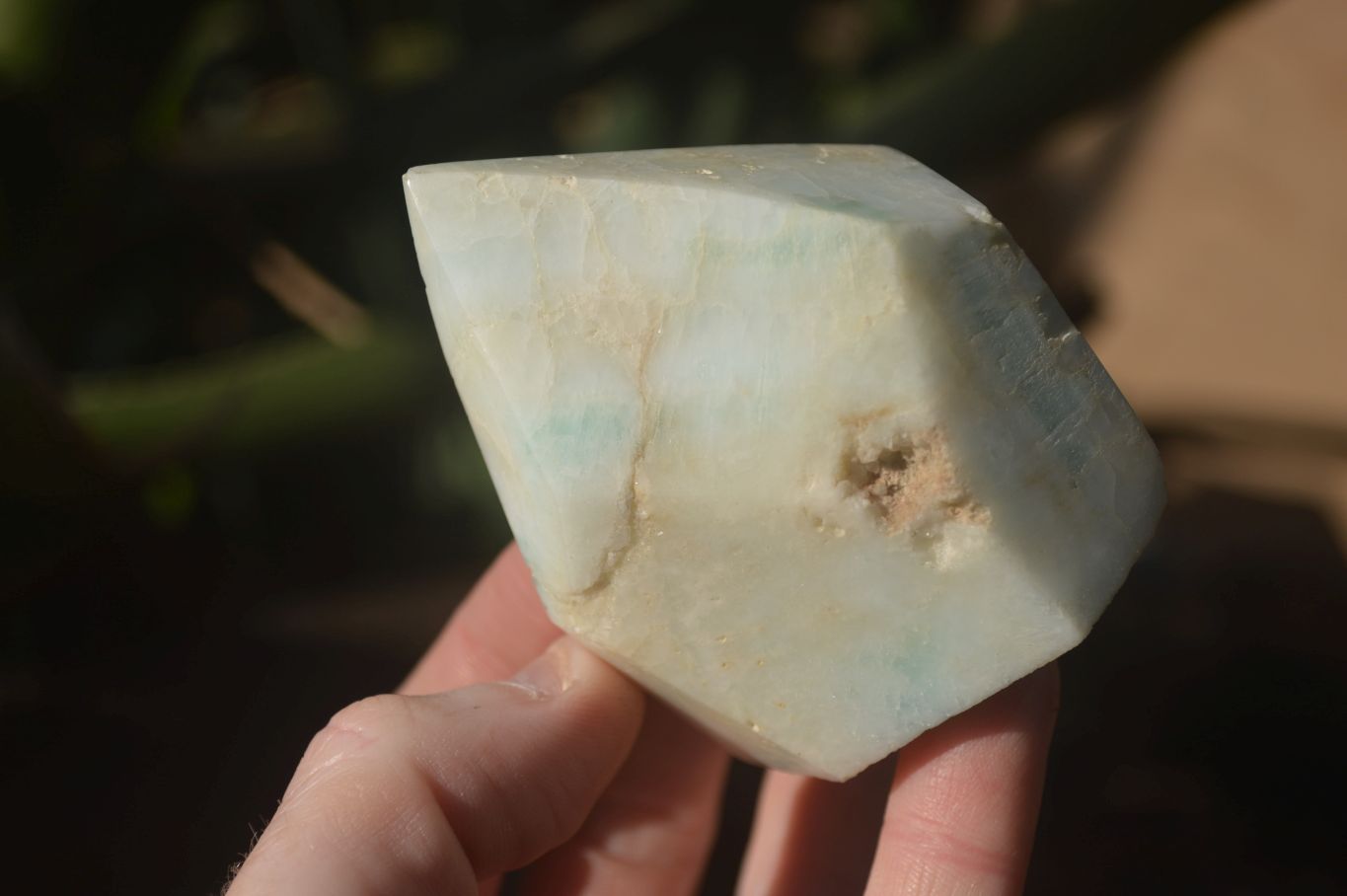 Polished Rare Blue Smithsonite Aragonite Points x 6 From Congo - Toprock Gemstones and Minerals 