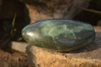Polished  Emerald Fuchsite Quartz Sphere & Standing Free Form  x 2 From Madagascar - Toprock Gemstones and Minerals 