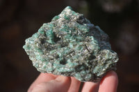 Natural Rare Emerald Mica In Matrix Cobbed Specimens x 12 From Mutoko, Zimbabwe - Toprock Gemstones and Minerals 