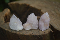 Natural Small Spirit Amethyst Quartz Crystals  x 70 From Boekenhouthoek, South Africa - Toprock Gemstones and Minerals 