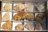 Natural Mixed Quartz Clusters  x 12 From Madagascar - TopRock