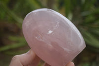 Polished Gemmy Pink Rose Quartz Standing Free Forms  x 3 From Ambatondrazaka, Madagascar - TopRock