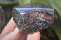 Polished Fluorescent Ruby Corundum In Chrome Verdite Free Forms x 4 From Zimbabwe - Toprock Gemstones and Minerals 