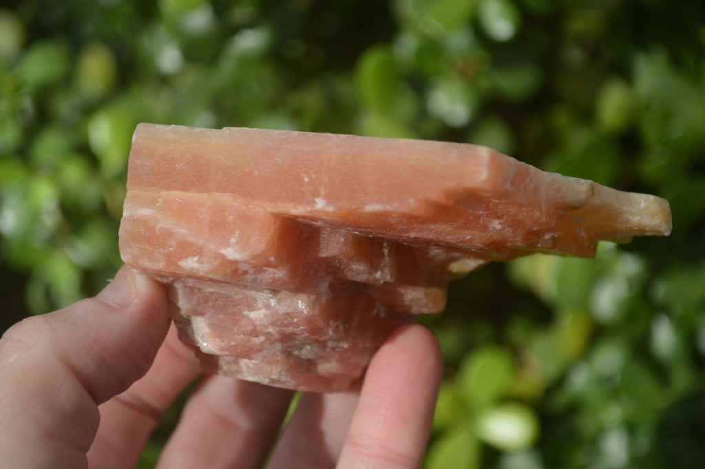 Natural New Sunset Orange Calcite Specimens  x 12 From Spitzkop, Namibia - Toprock Gemstones and Minerals 