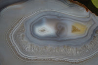 Polished Highly Selected Agate Slices  x 4 From Madagascar