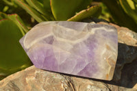Polished Amethyst Crystals With Stunning Patterns  x 3 From Madagascar - TopRock