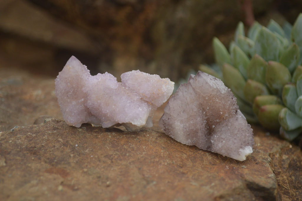 Natural Small Spirit Quartz Crystals & Clusters  x 35 From Boekenhouthoek, South Africa - TopRock