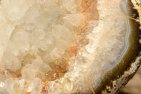 Polished Extra Large Crystal Agate Display Piece (Cut To Stand) x 1 From Maintirano, Madagascar - TopRock