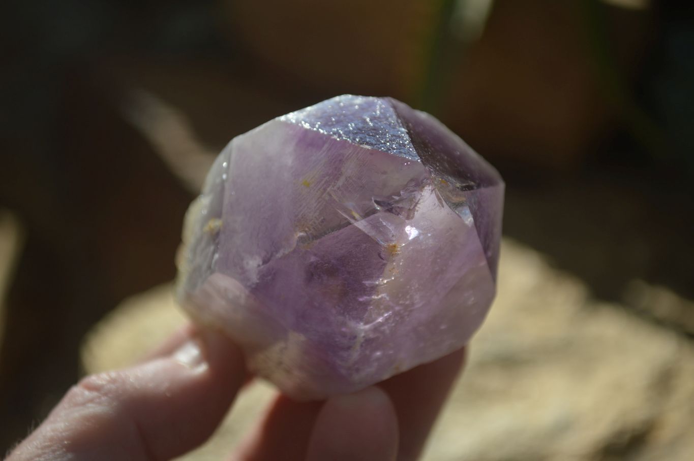 Natural Jacaranda Amethyst Crystals x 12 From Mumbwa, Zambia - Toprock Gemstones and Minerals 