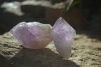 Natural Jacaranda Amethyst Crystals x 12 From Mumbwa, Zambia - Toprock Gemstones and Minerals 