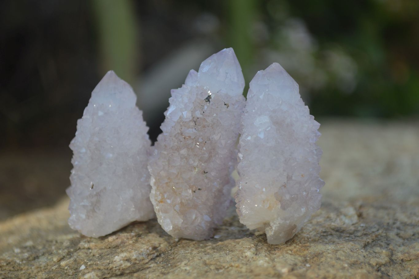 Natural Small Spirit Amethyst Quartz Crystals  x 70 From Boekenhouthoek, South Africa - Toprock Gemstones and Minerals 