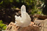 Natural Mixed Quartz Clusters  x 12 From Madagascar - TopRock