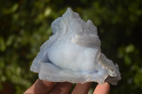 Natural Etched Blue Chalcedony Specimens  x 4 From Nsanje, Malawi - Toprock Gemstones and Minerals 