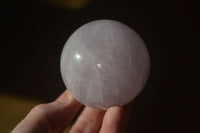 Polished Rare Blue Star Rose Quartz Spheres x 3 From Ambatondrazaka, Madagascar - Toprock Gemstones and Minerals 