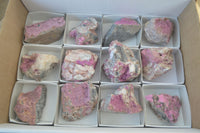 Natural Salrose Cobaltion Dolomite Specimens x 12 From Kakanda, Congo - Toprock Gemstones and Minerals 