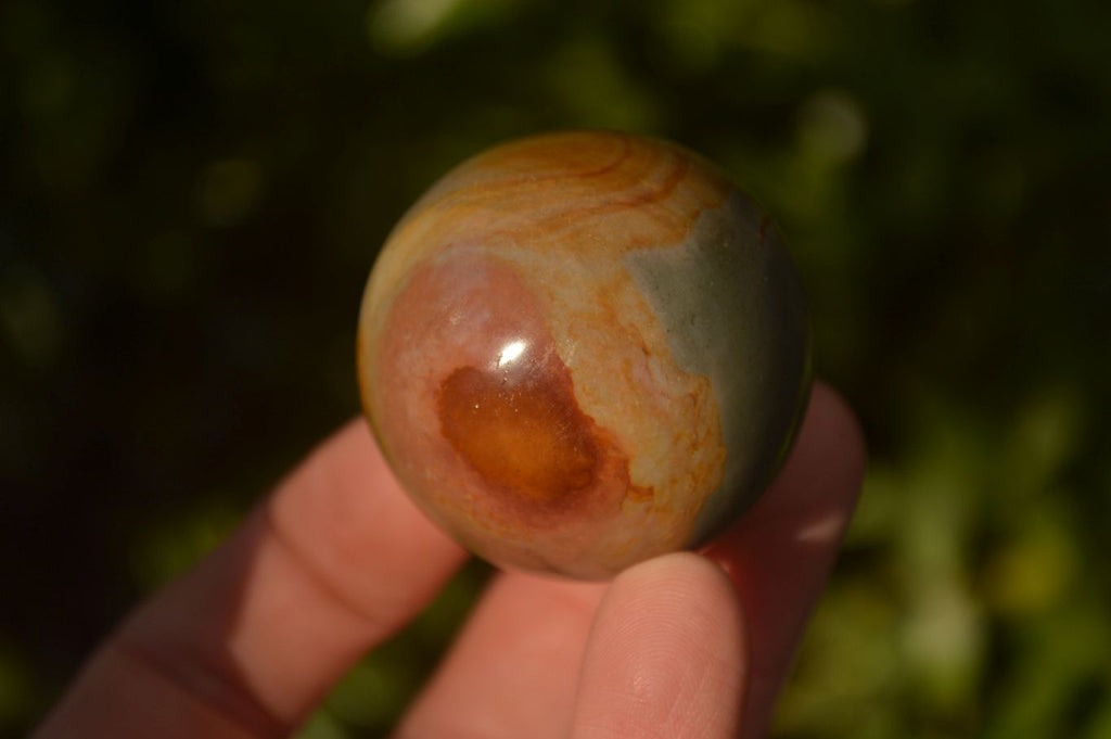 Polished  Polychrome / Picasso Jasper Spheres  x 2 From Mahajanga, Madagascar - Toprock Gemstones and Minerals 