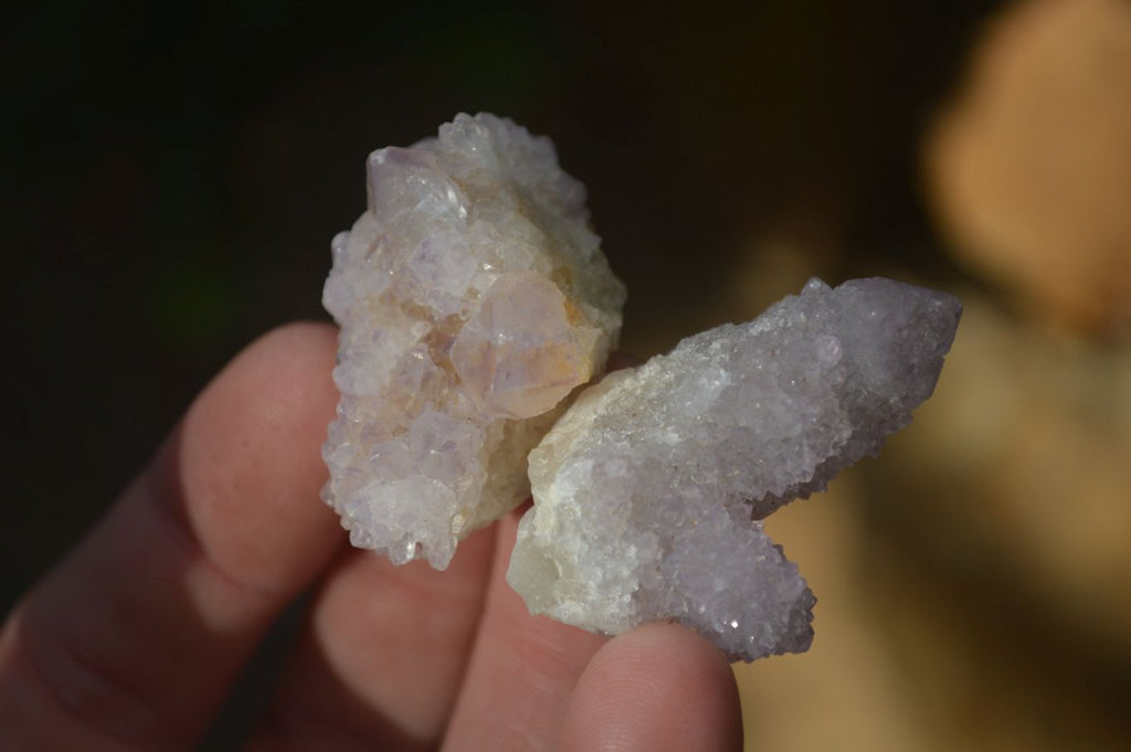 Natural Small Spirit Amethyst Quartz Crystals  x 70 From Boekenhouthoek, South Africa - Toprock Gemstones and Minerals 