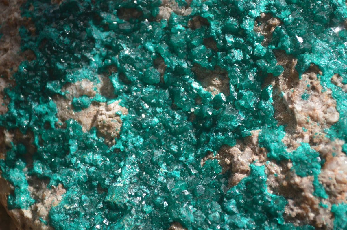 Natural Rare Massive Emerald Dioptase Specimen  x 1 From Congo - TopRock