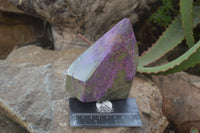 Polished Stichtite & Serpentine Points x 2 From Barberton, South Africa - Toprock Gemstones and Minerals 