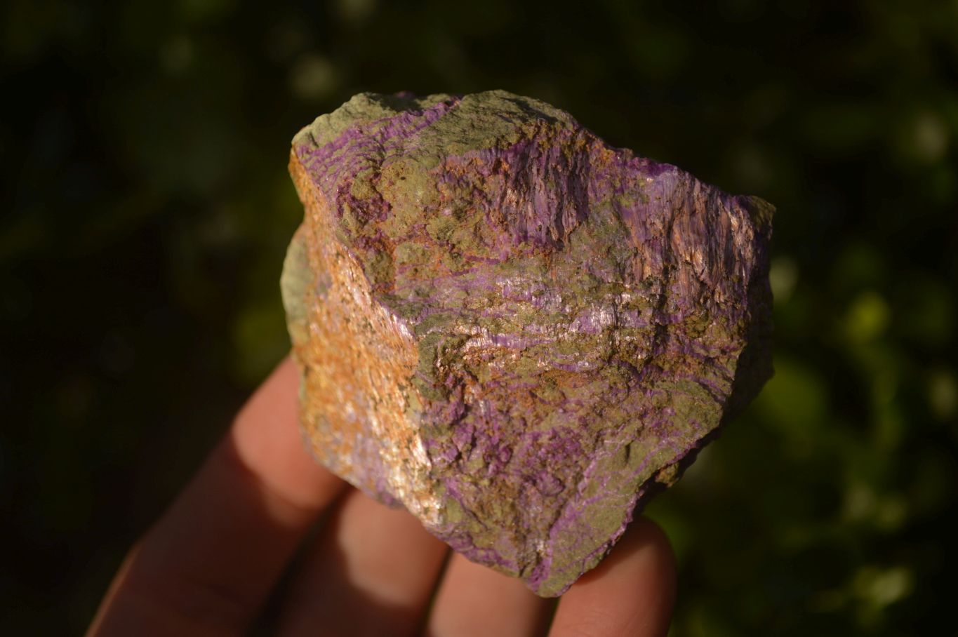 Natural Rough Stichtite & Serpentine Specimens x 12 From Barberton, South Africa - Toprock Gemstones and Minerals 