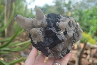 Natural Schorl Black Tourmaline Specimens x 2 From Erongo Mountains, Namibia - TopRock