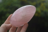 Polished Gemmy Pink Rose Quartz Standing Free Forms  x 3 From Ambatondrazaka, Madagascar - TopRock