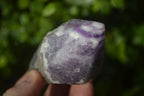 Polished Chevron Amethyst Points x 6 From Zambia - Toprock Gemstones and Minerals 