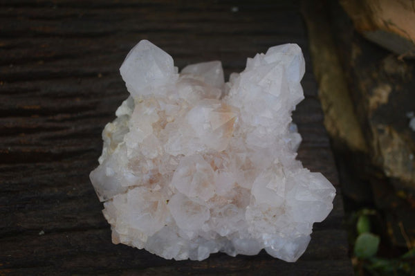 Natural Large White Spirit Quartz Clusters  x 2 From Boekenhouthoek, South Africa - Toprock Gemstones and Minerals 