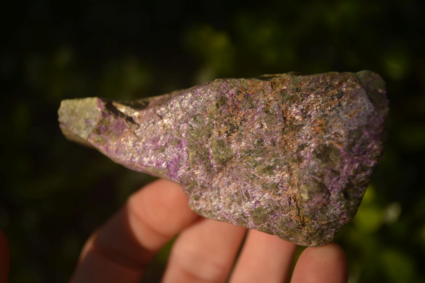 Natural Rough Stichtite & Serpentine Specimens x 12 From Barberton, South Africa - Toprock Gemstones and Minerals 