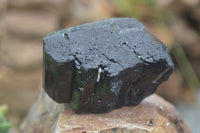 Natural Schorl Black Tourmaline Specimens x 2 From Erongo Mountains, Namibia - TopRock