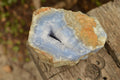 Natural Large Blue Lace Agate Geode Specimens  x 3 From Nsanje, Malawi - TopRock