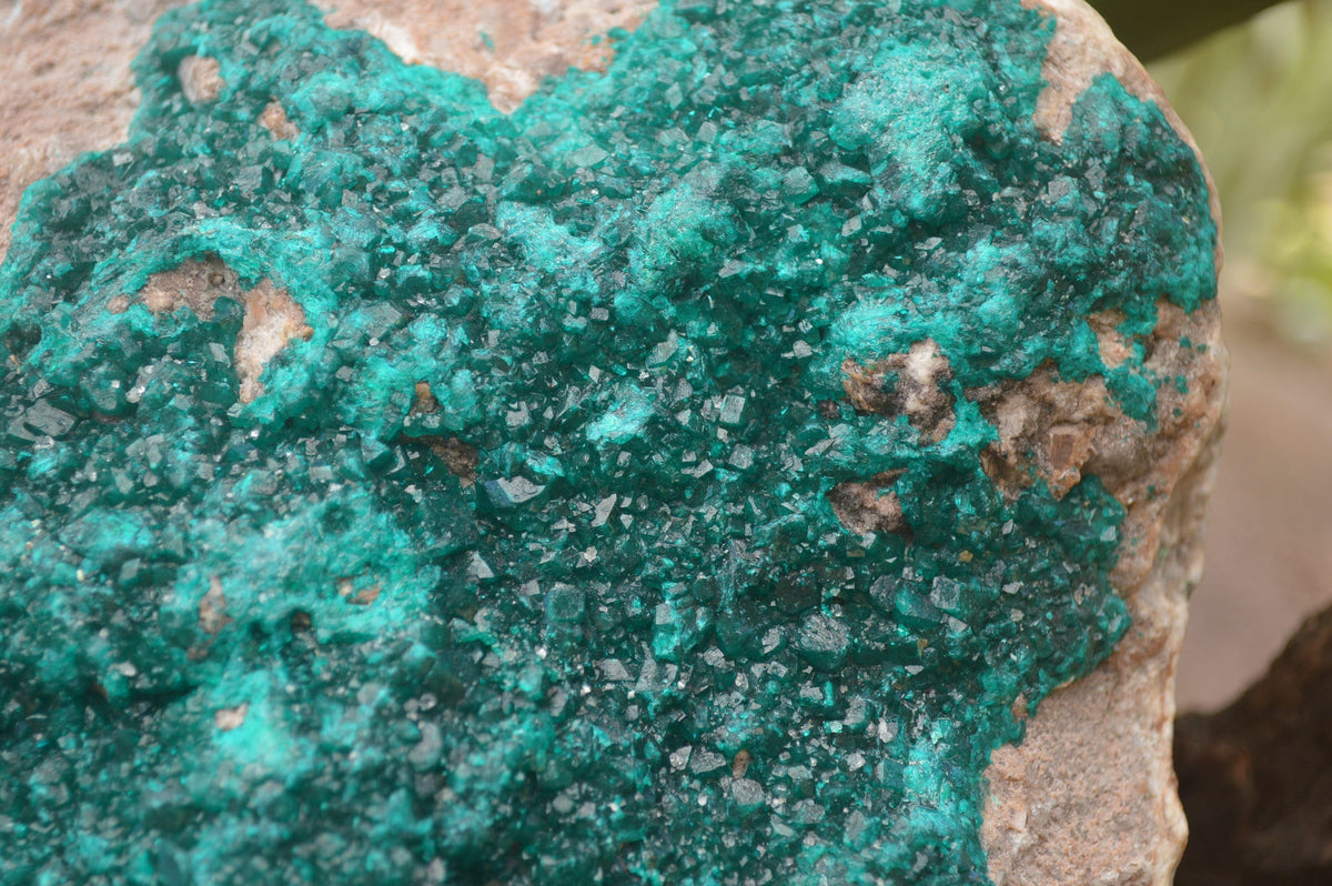 Natural Rare Massive Emerald Dioptase Specimen  x 1 From Congo - TopRock