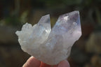 Natural Single Jacaranda Amethyst Crystals x 12 From Mumbwe, Zambia - Toprock Gemstones and Minerals 