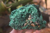 Natural Chatoyant Silky Malachite Specimens  x 3 From Kasompe, Congo - Toprock Gemstones and Minerals 