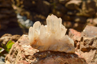 Natural Mixed Quartz Clusters  x 12 From Madagascar - TopRock