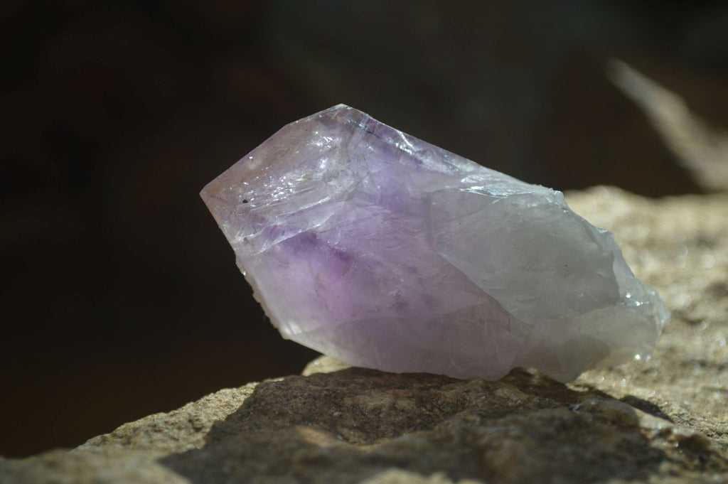 Natural Jacaranda Amethyst Crystals x 12 From Mumbwa, Zambia - Toprock Gemstones and Minerals 