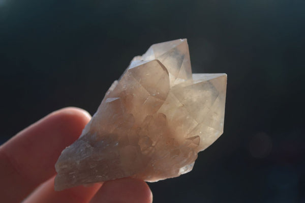 Natural Cascading White Phantom Smokey Quartz Crystals  x 35 From Luena, Congo - Toprock Gemstones and Minerals 