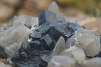 Natural Schorl Black Tourmaline Specimens x 2 From Erongo Mountains, Namibia - TopRock