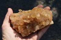Natural Mixed Quartz Clusters  x 12 From Madagascar - TopRock