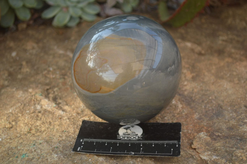 Polished  Polychrome / Picasso Jasper Spheres  x 2 From Mahajanga, Madagascar - Toprock Gemstones and Minerals 