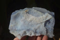 Natural Etched Blue Chalcedony Specimens  x 4 From Nsanje, Malawi - Toprock Gemstones and Minerals 