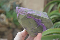 Polished Stichtite & Serpentine Points x 2 From Barberton, South Africa - Toprock Gemstones and Minerals 